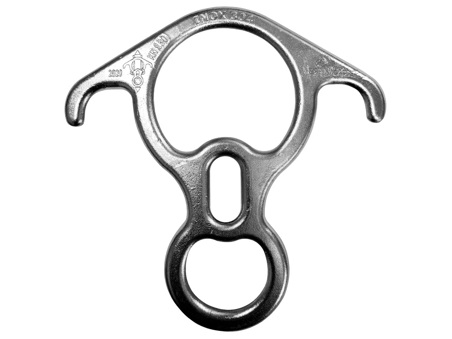 Freio 8 Resgate Com Orelhas Aco Inox 50Kn - Inbart - Alpen Pass