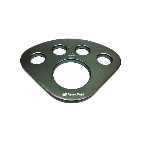 Placa De Ancoragem De 5 Furos Aluminio 45Kn