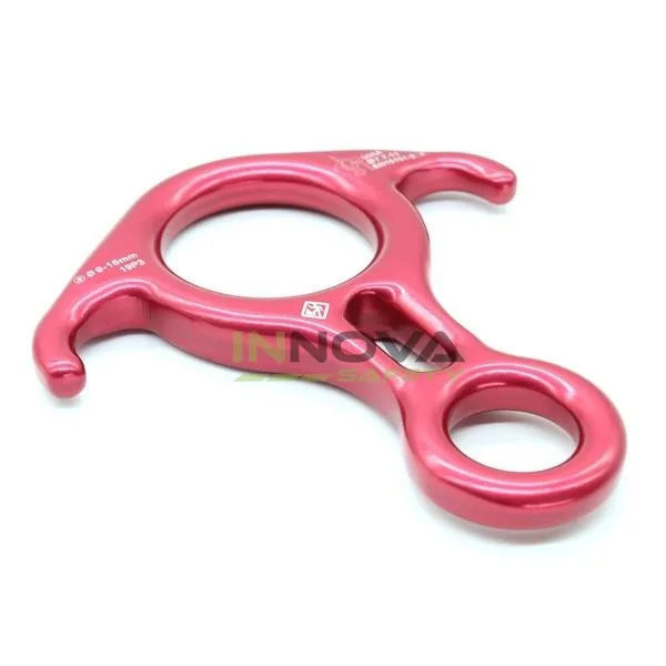 Freio Oito Com Orelha Resgate Aluminio 40Kn Usclimb Compact Com Uiaa