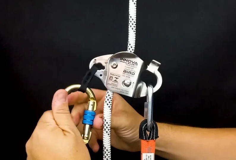 Equipamento de proteção trava-quedas Bird da Innova Safety