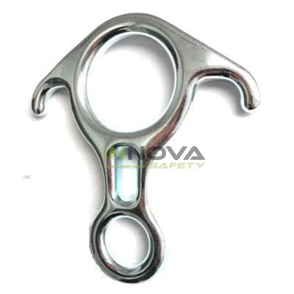 Freio Oito Com Orelha Resgate Em Aco 40Kn Usclimb Compact Com Uiaa