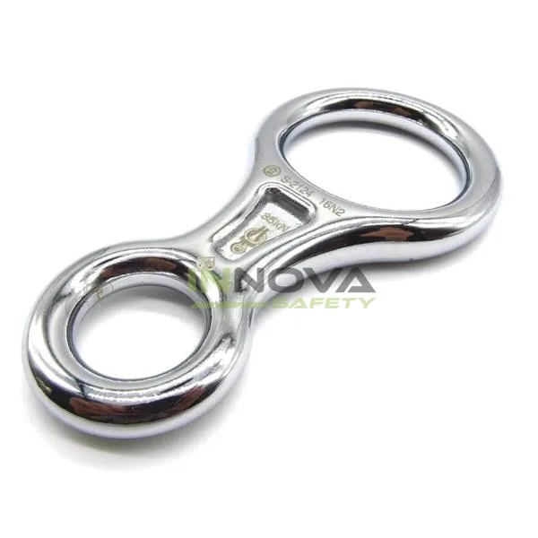 Freio Oito Aco Cromado Usclimb De Alta Resistencia 35Kn