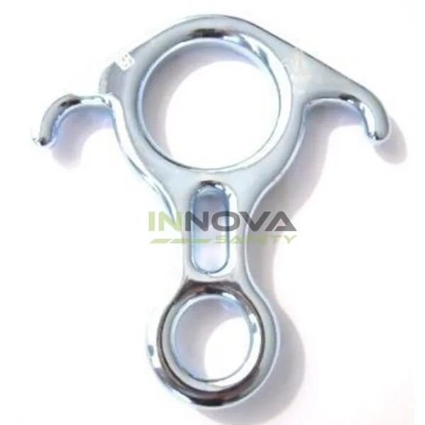 Freio Oito Com Orelha Resgate Em Aco 40Kn Usclimb Compact Com Uiaa