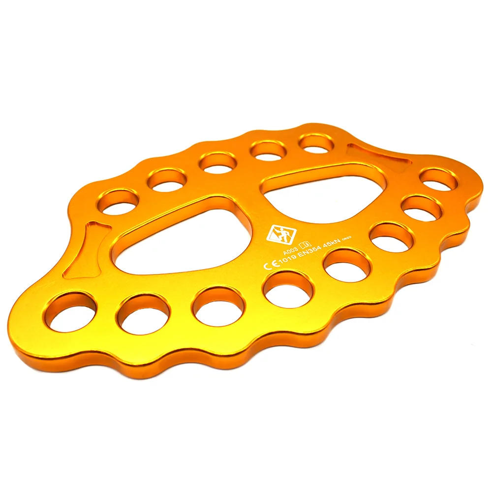 Placa De Ancoragem Usclimb 8 + 5 Furos 45Kn