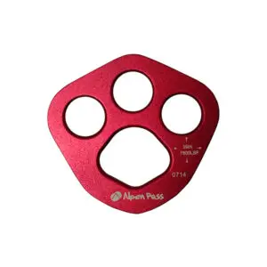 Placa De Ancoragem De 4 Furos Aluminio 35Kn