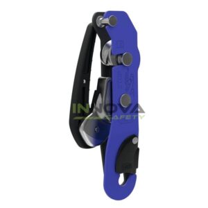 Equipamento tipo stop descensor autoblocante simples da marca petzl