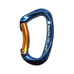 Mosquetão Alumínio D Sem Trava 25Kn - Dude B