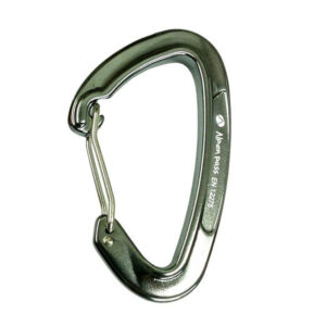 Mosquetão alumínio sem trava