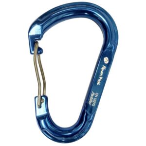 Mosquetão de alumínio HMS sem trava