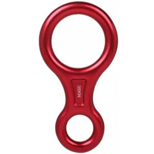Freio 8 alumínio - 35kn - Vermelho - QFix